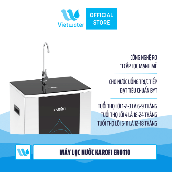 Máy lọc nước Karofi ERO110