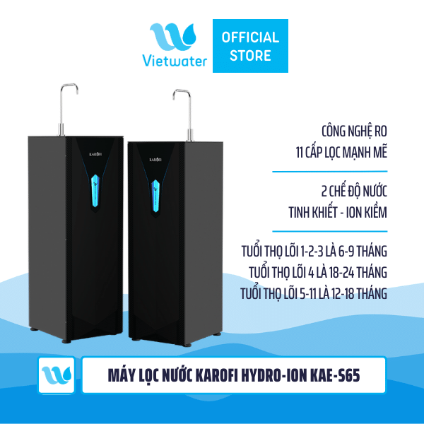 Máy lọc nước Karofi Hydro-Ion KAE-S65