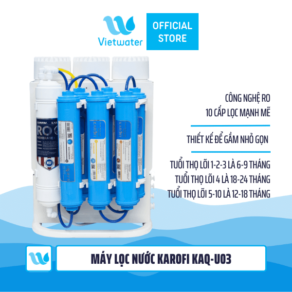 Máy lọc nước Karofi KAQ-U03