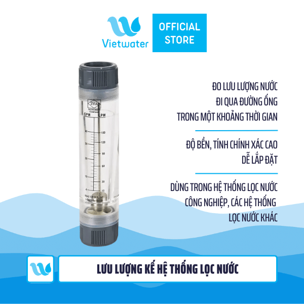 Lưu lượng kế hệ thống lọc nước