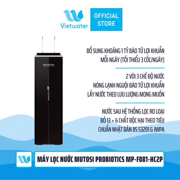 Máy lọc nước Mutosi Probiotics MP-F081-HC2P