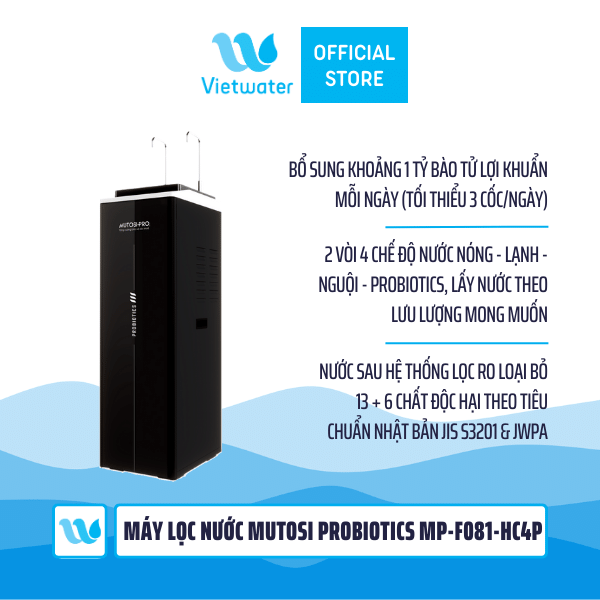 Máy lọc nước Mutosi Probiotics MP-F081-HC4P