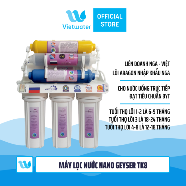Máy lọc nước Nano Geyser TK8