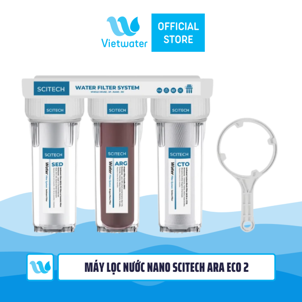 Máy lọc nước Nano Vietwater Ara Eco 2 (Spn-Araeco2)