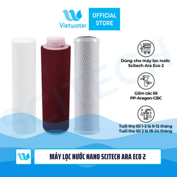 Máy lọc nước Nano Vietwater Ara Eco 2 (Spn-Araeco2)