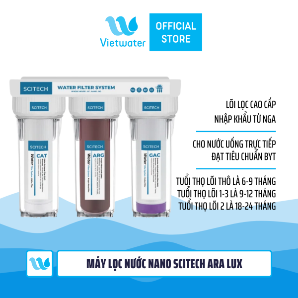 Máy lọc nước Nano Vietwater Ara Lux (Spn-Aralux)