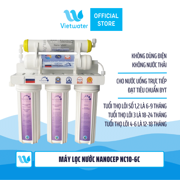 Máy lọc nước Nanocep NC10-6C