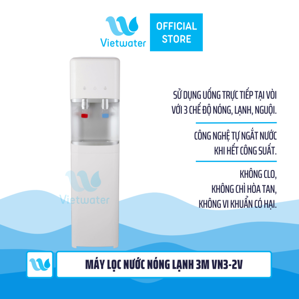 Máy lọc nước nóng lạnh 3M VN3-2V (sử dụng máy 3M Brew120-MS)