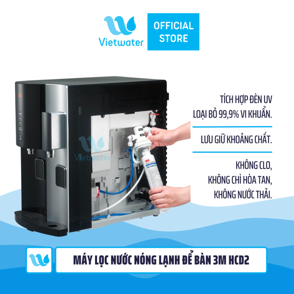 Máy lọc nước nóng lạnh để bàn cao cấp 3M HCD2