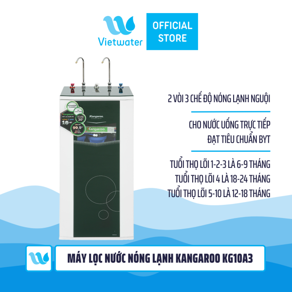 Máy lọc nước nóng lạnh Kangaroo KG10A3