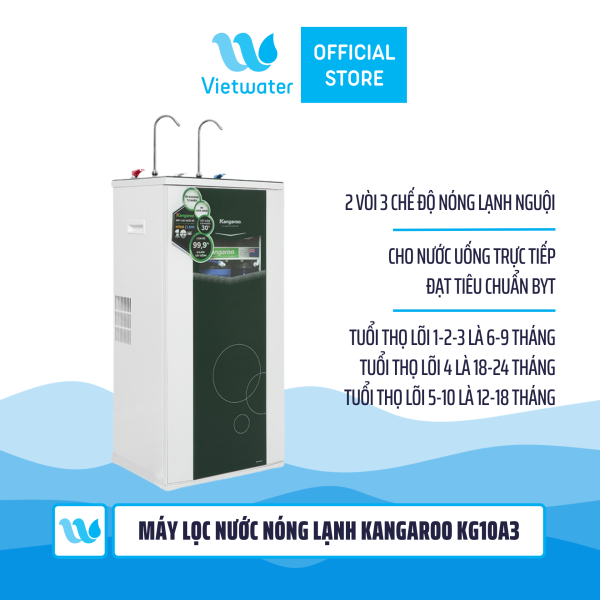 Máy lọc nước nóng lạnh Kangaroo KG10A3