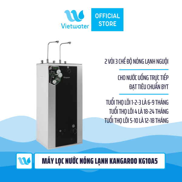 Máy lọc nước nóng lạnh Kangaroo KG10a5