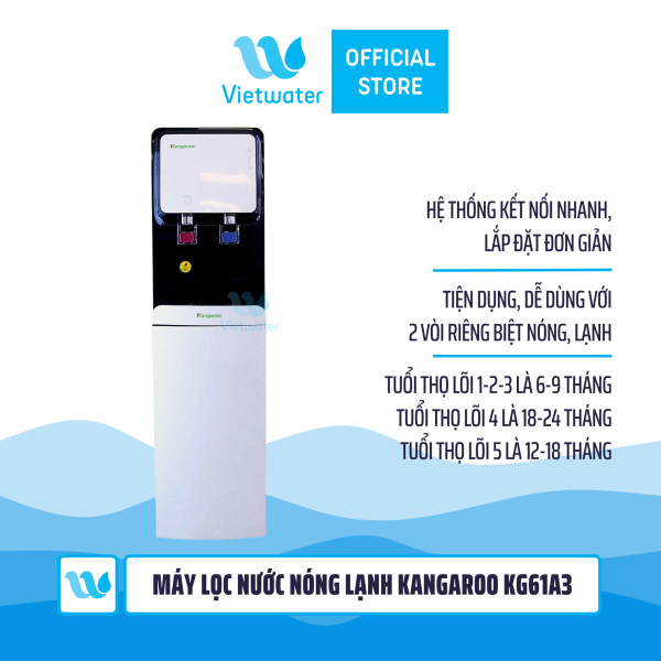 Máy lọc nước nóng lạnh Kangaroo KG61A3