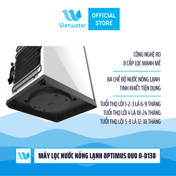 Máy lọc nước nóng lạnh Karofi Optimus Duo O-D138