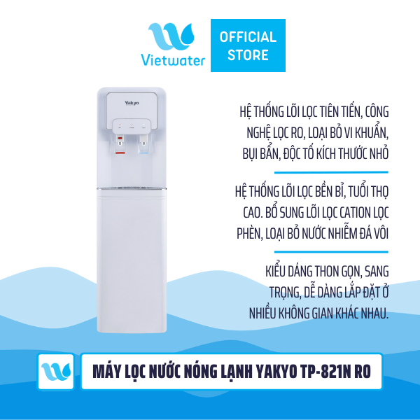 Máy lọc nước nóng lạnh Yakyo TP-821N RO