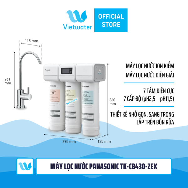 Máy lọc nước Panasonic TK-CB430-ZEX