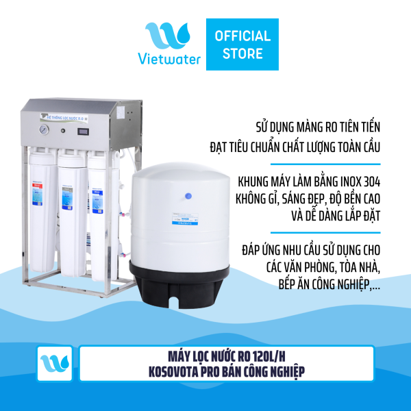 Máy lọc nước RO 120lh Kosovota pro bán công nghiệp KSV-120A