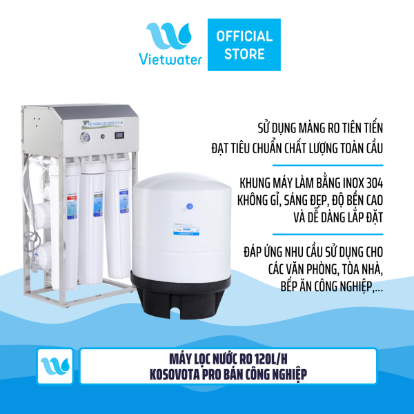 Máy lọc nước RO 120lh Kosovota pro bán công nghiệp KSV-120A
