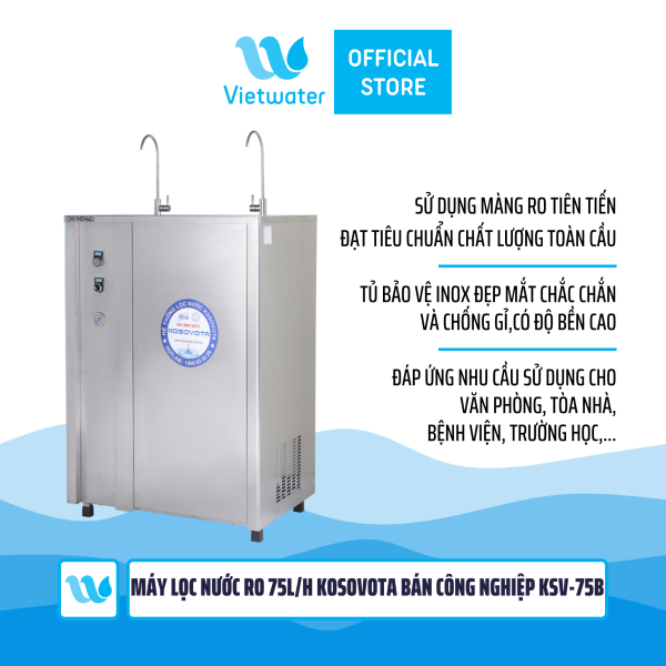 Máy lọc nước RO 75lh Kosovota bán công nghiệp KSV-75B