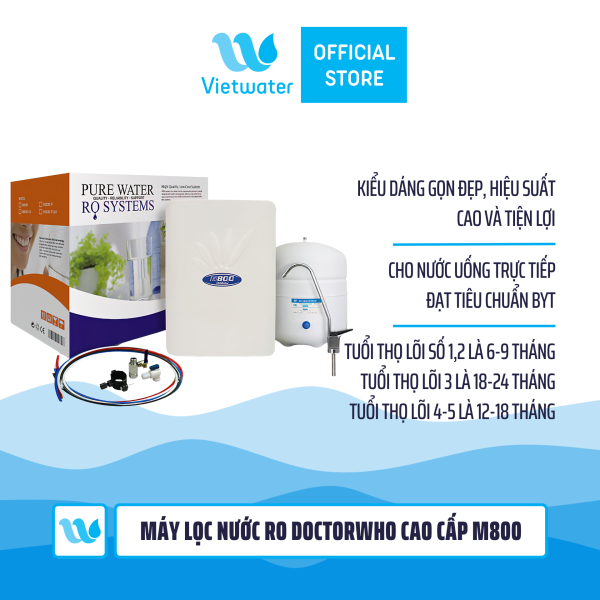 Máy lọc nước RO Doctorwho cao cấp M800