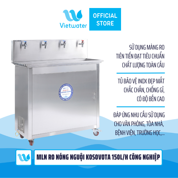 Máy lọc nước RO nóng nguội Kosovota 100lh công nghiệp MTN41101