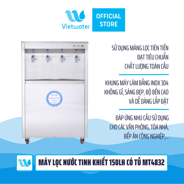 Máy lọc nước tinh khiết 150Lh có tủ MT4832