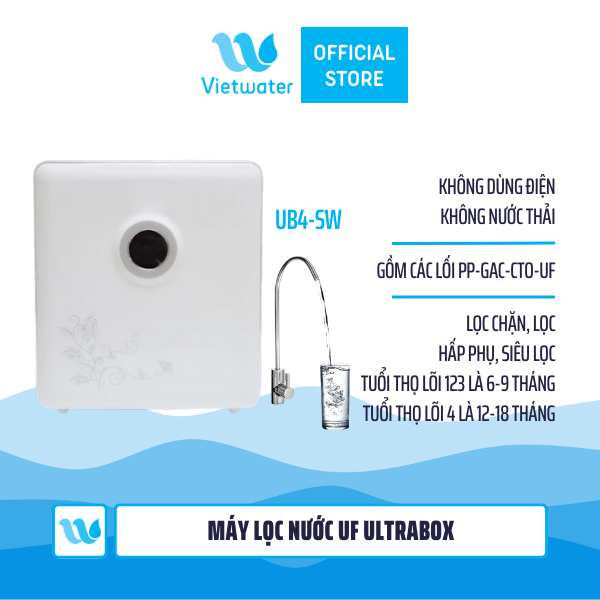 Máy lọc nước UF Vietwater Ultrabox UB4 (SPU-UB4)
