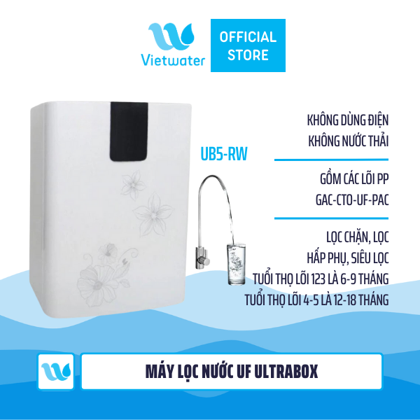 Máy lọc nước UF Vietwater Ultrabox UB5 (SPU-UB5)