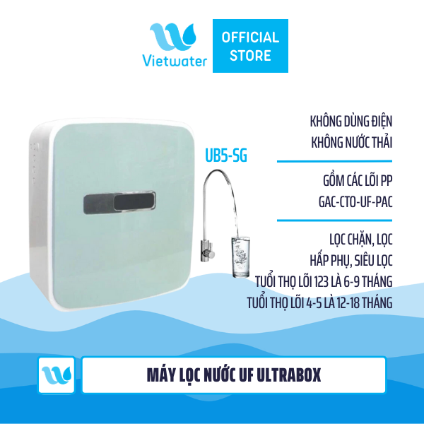 Máy lọc nước UF Vietwater Ultrabox UB5 (SPU-UB5)