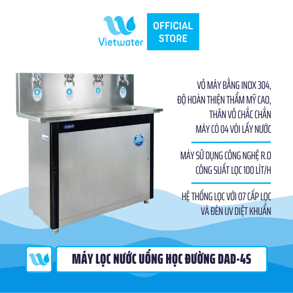 Máy lọc nước uống học đường VIETWATER DAD-4S