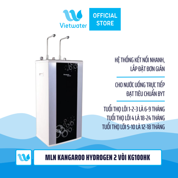 Máy lọc nước Kangaroo Hydrogen 2 vòi KG100HK