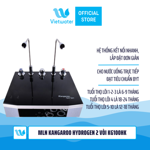 Máy lọc nước Kangaroo Hydrogen 2 vòi KG100HK