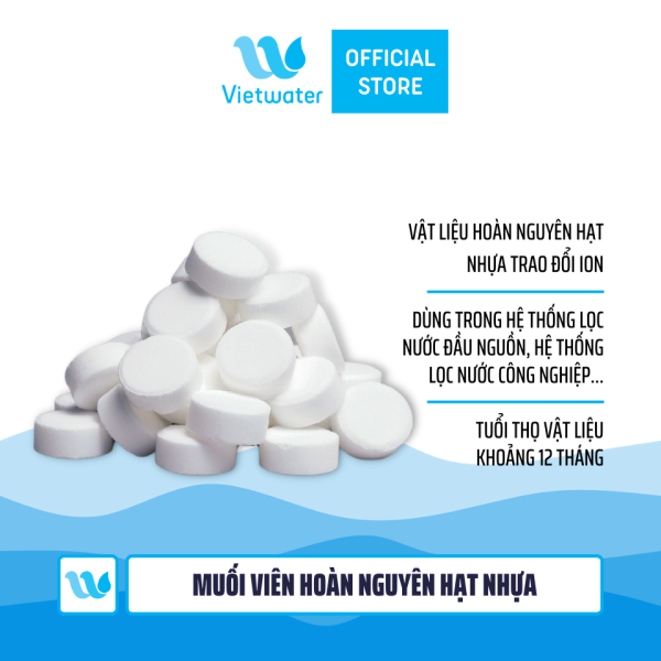 Muối viên hoàn nguyên hạt nhựa – muối hoàn nguyên Vibrant