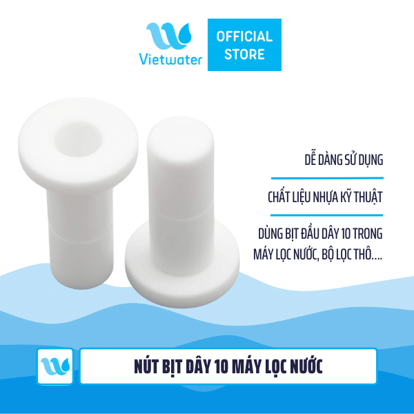 Nút bịt đầu dây 10 máy lọc nước