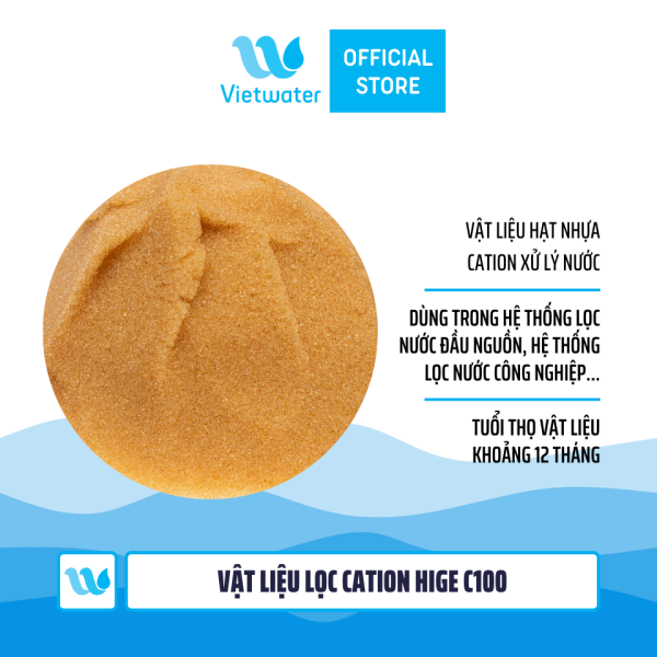 Hạt nhựa trao đổi ion Cation HiGe C100