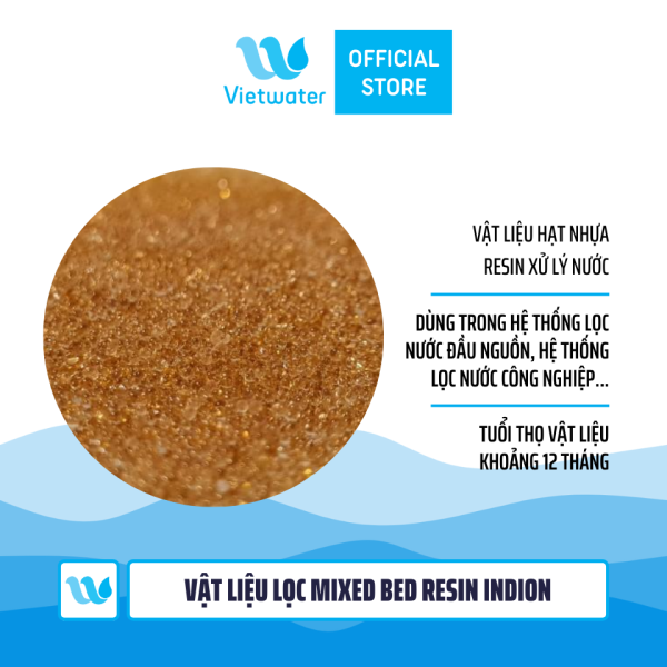 Vật liệu lọc mixed bed Resin Indion MB6SR