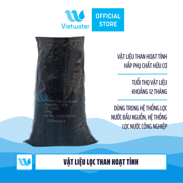 Than Đức Donau – Vật liệu lọc than hoạt tính