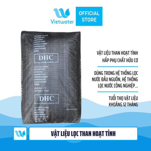 Than úc DHC – vật liệu lọc than hoạt tính