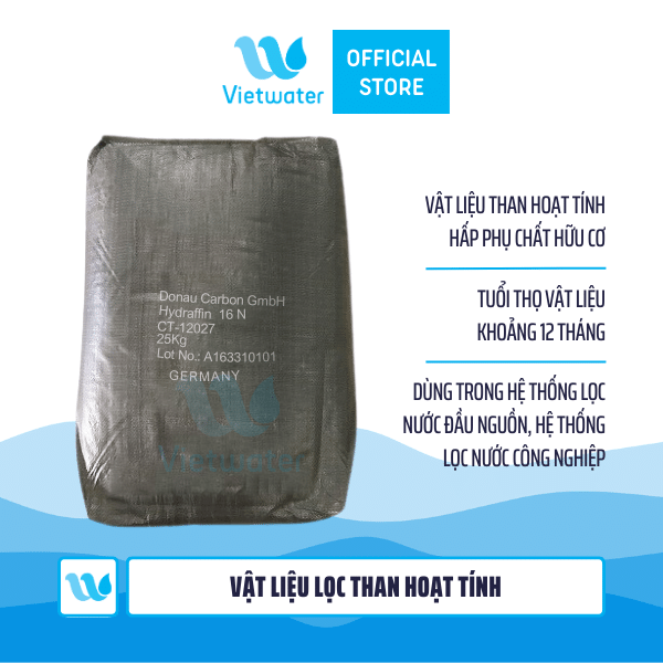 Than Đức Donau – Vật liệu lọc than hoạt tính