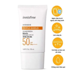  Kem chống nắng độ bám dính cao không gây bết dính INNISFREE INTENSIVE TRIPLE-SHIELD SUNCREEN 50+ SPF  PA+++ 50ml 