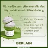  Mặt nạ Đậu xanh đất sét Beplain cho da dầu da lỗ chân lông to 