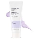  Kem lót trang điểm kiềm dầu, dưỡng da chống nắng The Face Shop Air Cotton Make Up Base SPF30 PA++ (35g) 