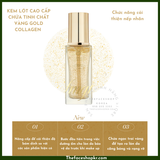  Kem lót trang điểm tinh chất vàng TheFaceShop Gold Collagen Luxury Base 40ml 