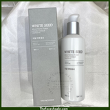  Nước hoa hồng trắng da dưỡng ẩm se khít lỗ chân lông The Face Shop White Seed Brightening Toner 160ml 