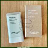  Sáp chống nắng Thuần Chay dạng thỏi THE FACE SHOP The Therapy Vegan Vunscreen Stick SPF50+/PA++++ 18g 