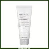  Sữa rửa mặt làm trắng sáng da THEFACESHOP WHITE SEED EXFOLIATING CLEANSING FOAM 150ML 