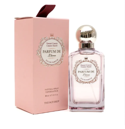 Nước Hoa Cao Cấp THE FACE SHOP Parfum De L'ame Sweet Cassis 80ml
