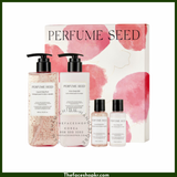  Bộ Sữa Tắm Và Sữa Dưỡng Thể Hương Nước Hoa Hồng Lưu Hương Lâu THEFACESHOP PERFUME SEED SPECIAL BODY SET (4pcs) 