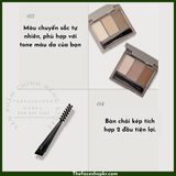  Bột kẻ chân mày 3 màu The Face Shop Brow Master Powder Palette 4.5g 