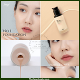  Kem nền đa năng lâu trôi che khuyết điểm dưỡng ẩm TheFaceShop Ink Lasting Foundation Slim Fit Ex SPF30 PA++ 